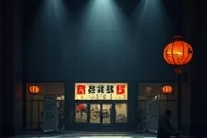 《玻璃温室》心理悬疑剧横版封面